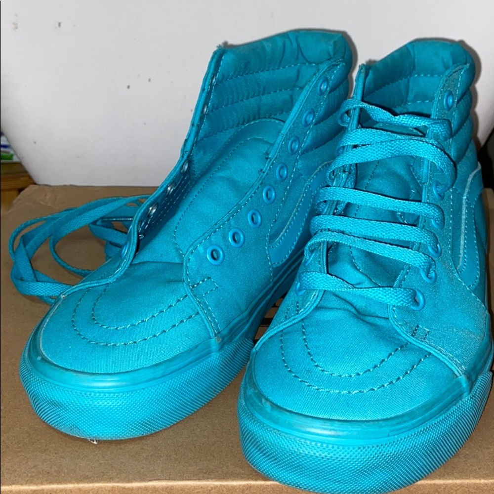 Blue High Skate Vans